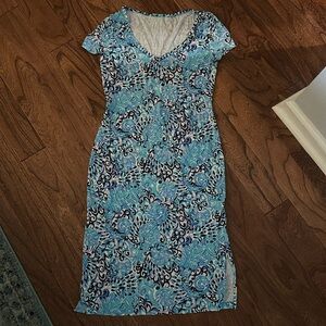 Lilly Pulitzer T Shirt Dress Size S